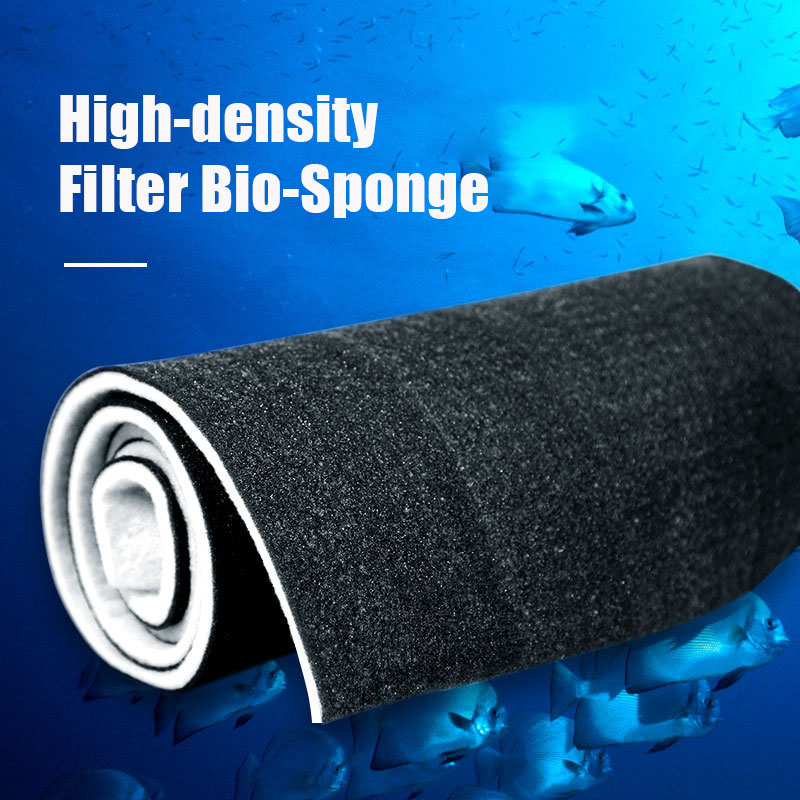 Aquarium Planted Filter - 新しい水族館フィルターメディア活性炭水槽フィルタースポンジ高密度綿生化学綿浄水