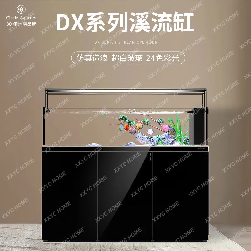AAフィッシュタンク超白ガラス一体型フルセット生態ろ過水草付 - Aquarium Planted Tank Setup のレビューと価格