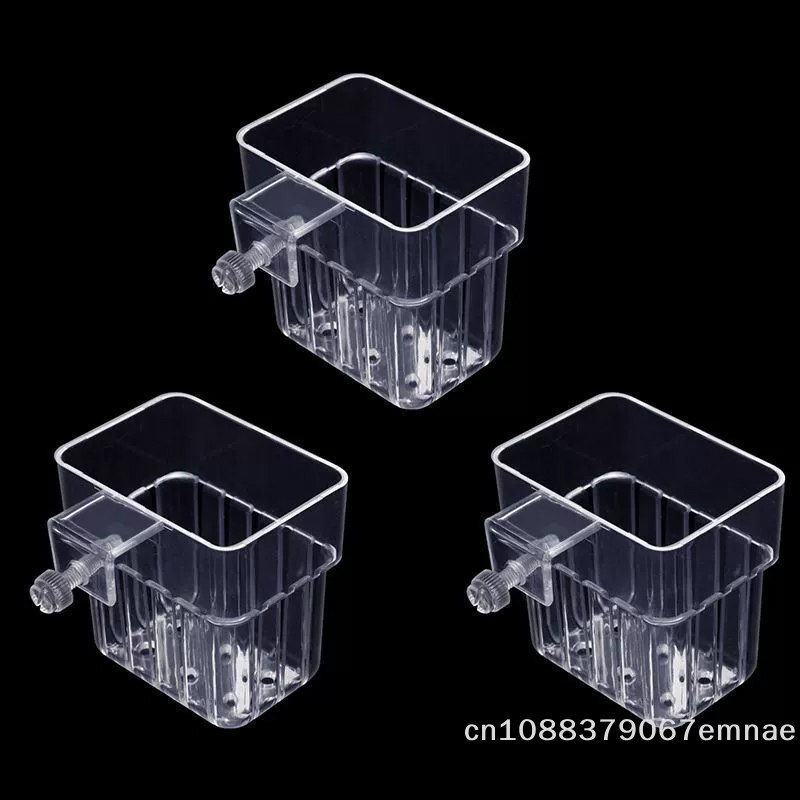 壁掛け式透明水耕栽培プラントホルダー水槽飾りエコフレンドリー - Aquarium Planted Tank Setup のレビューと価格