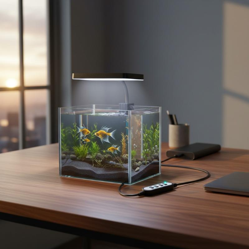 LED防水水槽ライト 360度調整可能角度 タイマー付きサイ - Aquarium Planting のレビューと価格