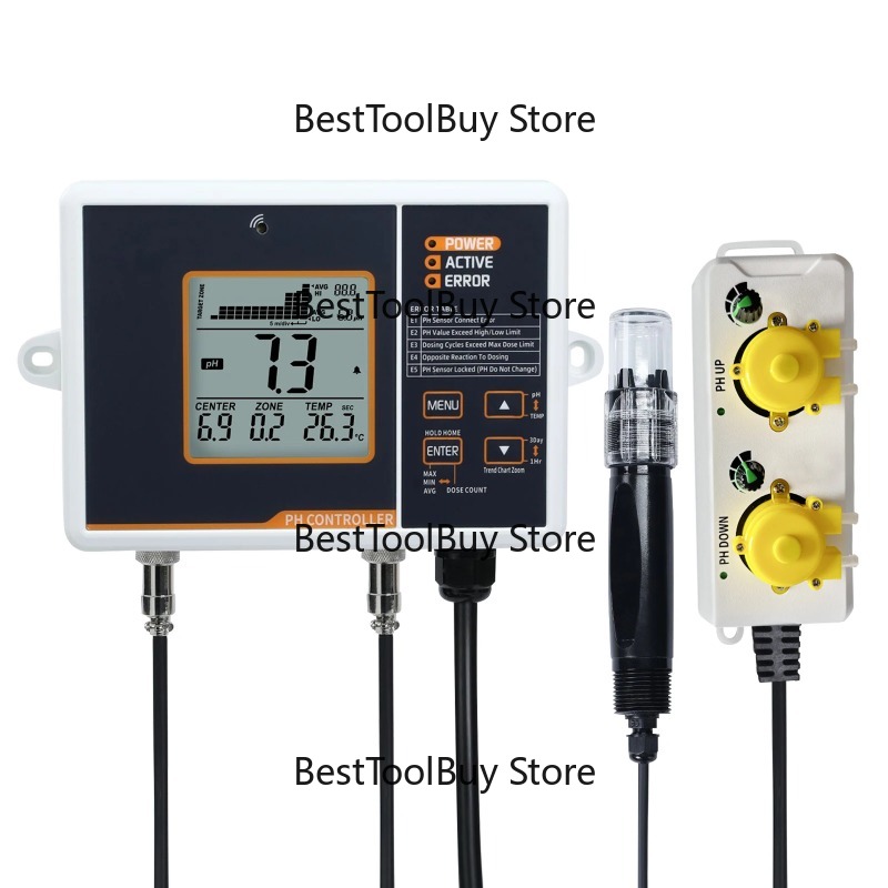 工場直送デジタルpHコントローラー デュアルリレー出力 温度 - Aquarium Plant Factory のレビューと価格