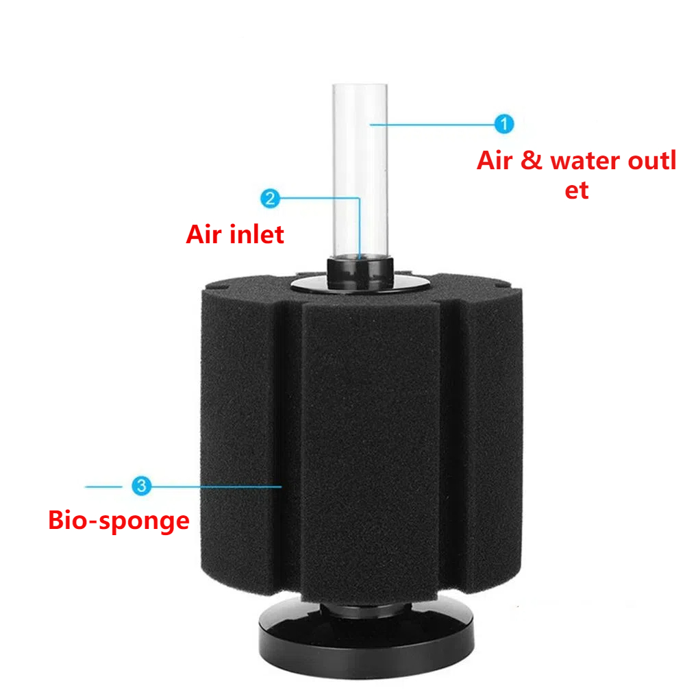 水槽フィルタースポンジ 魚タンク用 エアポンプ スキマー 生 - Aquarium Planted Filter のレビューと価格