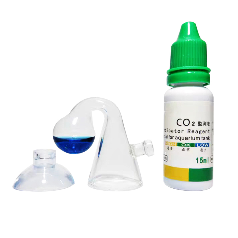 水族館 CO2 インジケーター DIY 水槽ガラス液体テスタ - Planted Aquarium Co2 System のレビューと価格