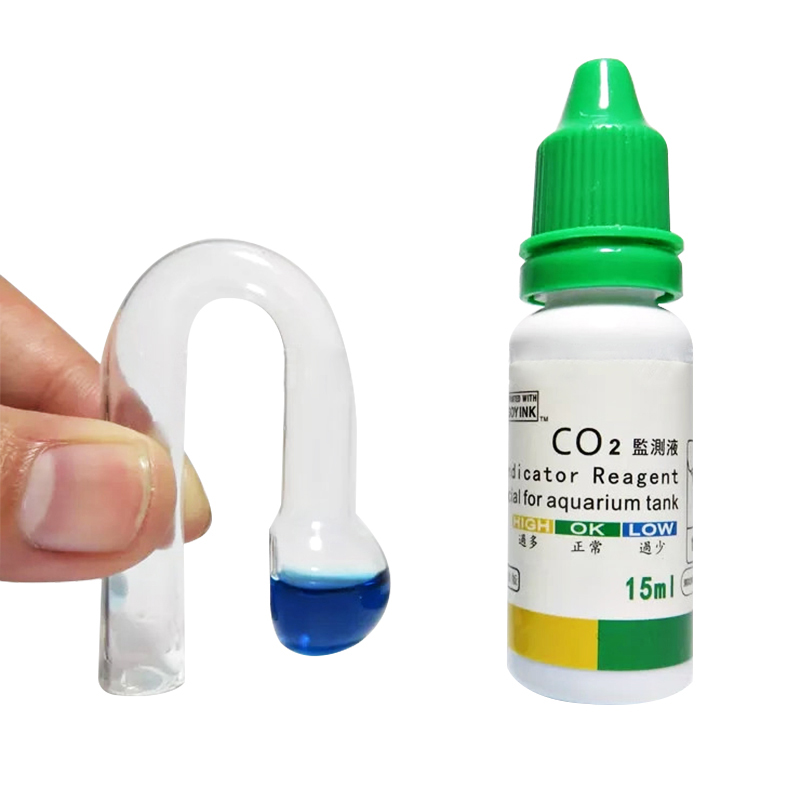 水族館 CO2 インジケーター DIY 水槽ガラス液体テスタ - Planted Aquarium Co2 System のレビューと価格