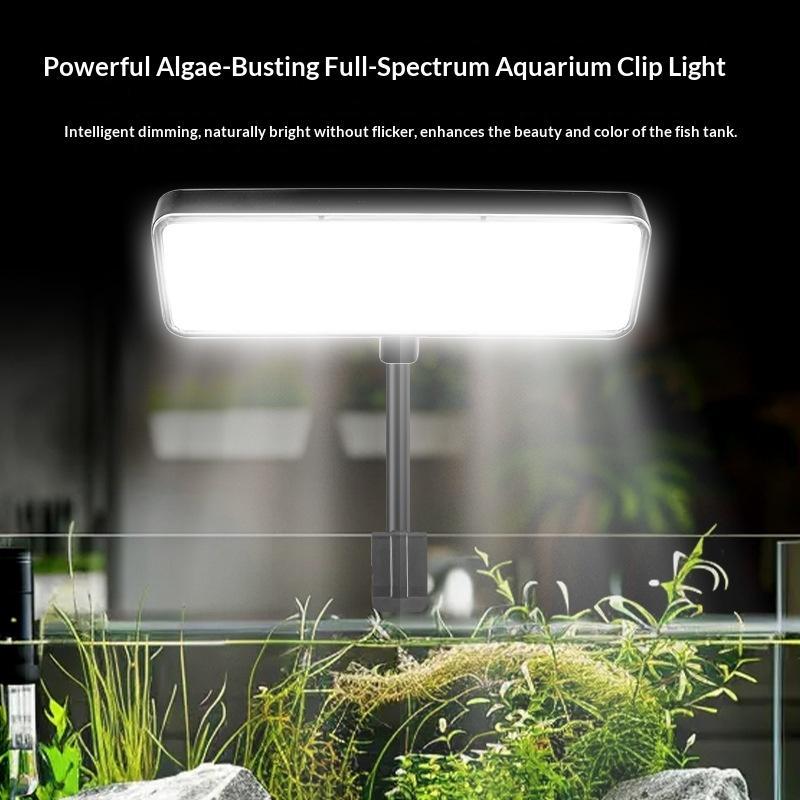 【HG】LED防水水槽ライト 360度調整可能角度 タイマー - Aquarium Planting のレビューと価格