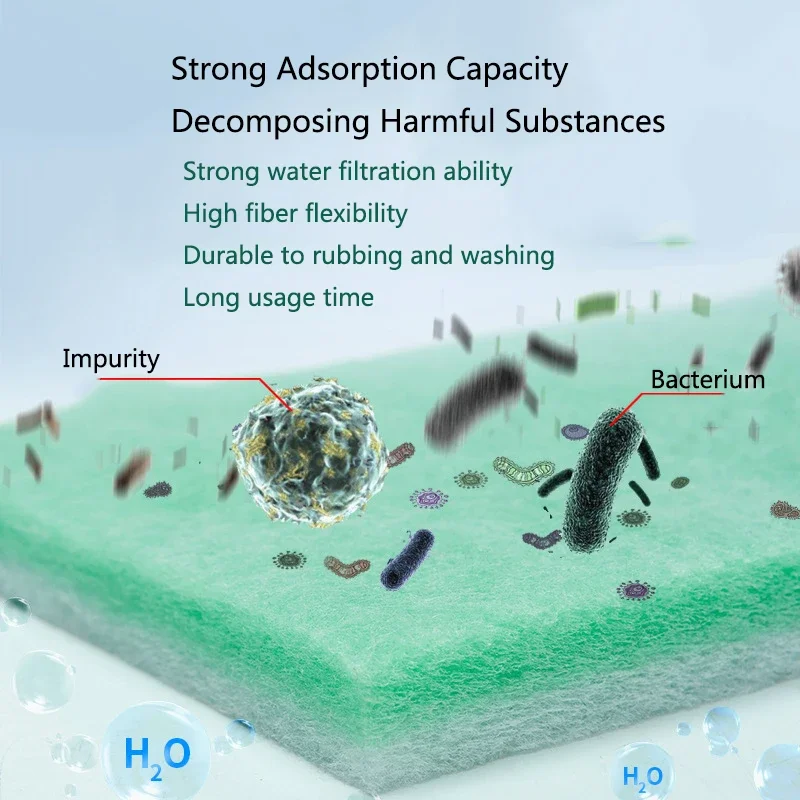 実用的な生化学的綿水族館スポンジ、水槽ろ過フォーム、緑色のト - Aquarium Planted Filter のレビューと価格