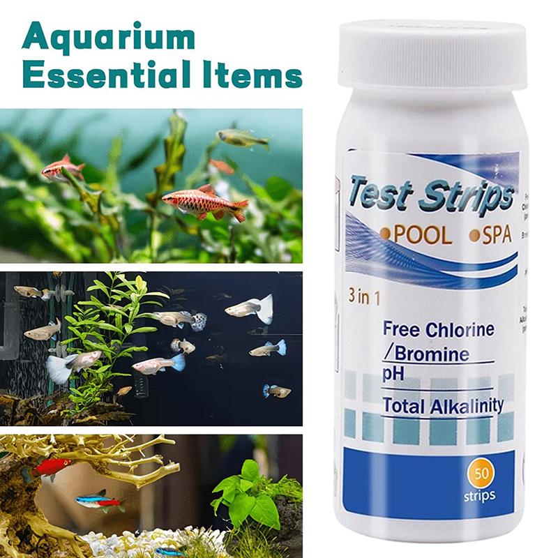 水槽水質検査ストリップ 9 in 1 高精度クイック結果検出 - Planted Aquarium With Fish のレビューと価格