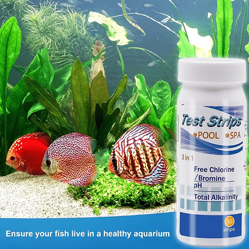 水槽水質検査ストリップ 9 in 1 高精度クイック結果検出 - Planted Aquarium With Fish のレビューと価格