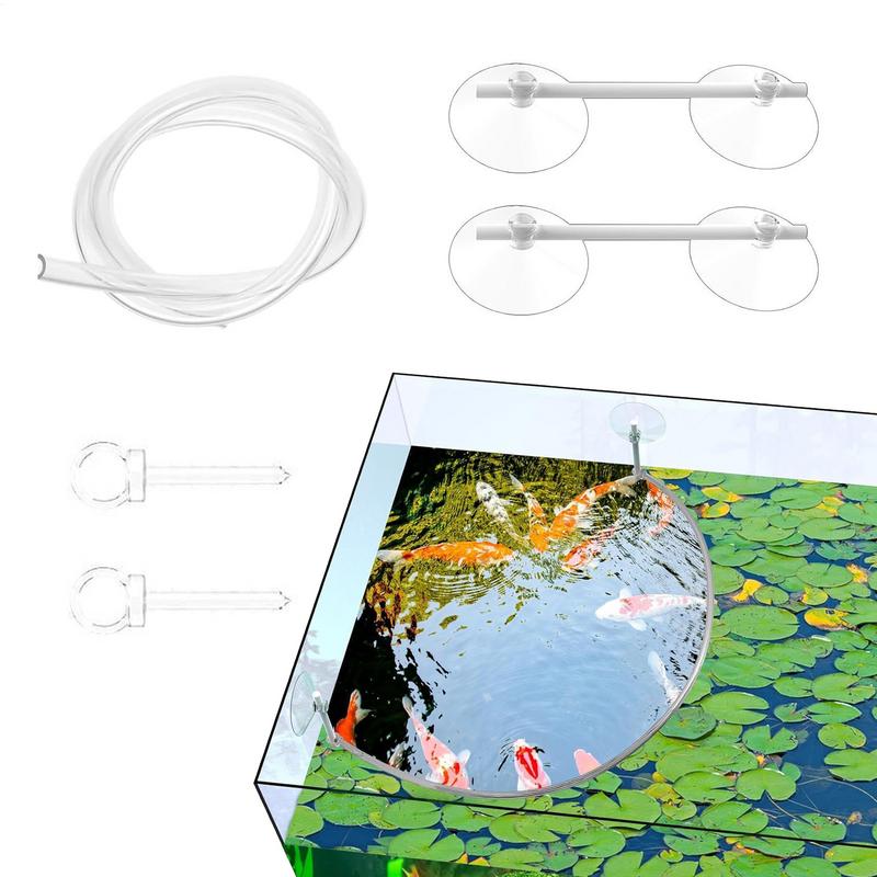 浮遊植物囲い魚の給餌リングは浮遊植物を分離して保護します給餌 - Aquarium Planted Filter のレビューと価格
