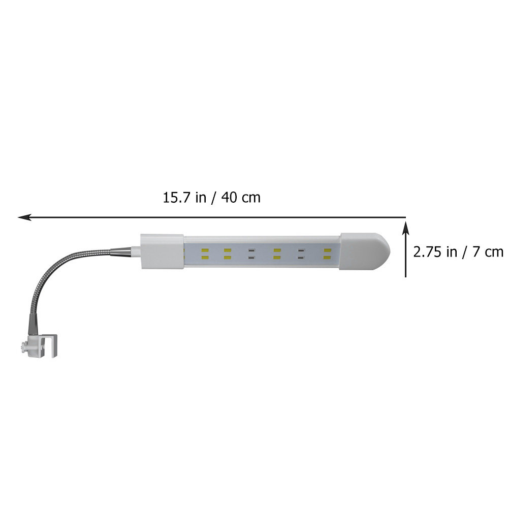 1 個水族館照明水槽クリップランプ LED 水生植物ランプ耐 - Aquarium Planted Tank Setup のレビューと価格